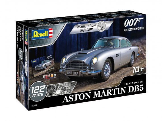 1/24 Gift Set James Bond Aston Martin DB5 Goldfinger