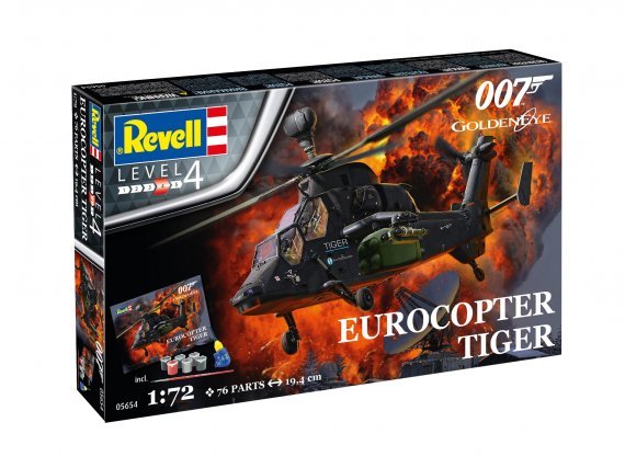 1/72 Gift Set James Bond Eurocopter Tiger