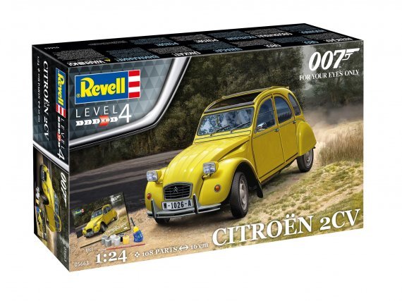 1/24 Gift Set James Bond Citroen 2CV