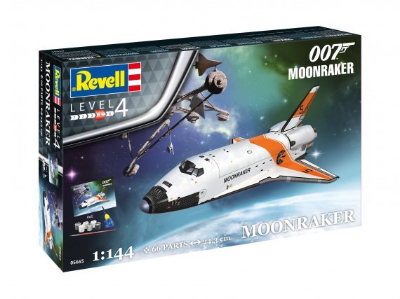 1/144 Gift Set James Bond Moonraker Space Shuttle