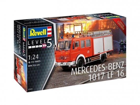1/24 Mercedes-Benz 1017 LF-16 Fire Engine
