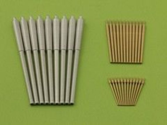 1/350 R.N. Roma armament (381mm, 152mm, 90mm)