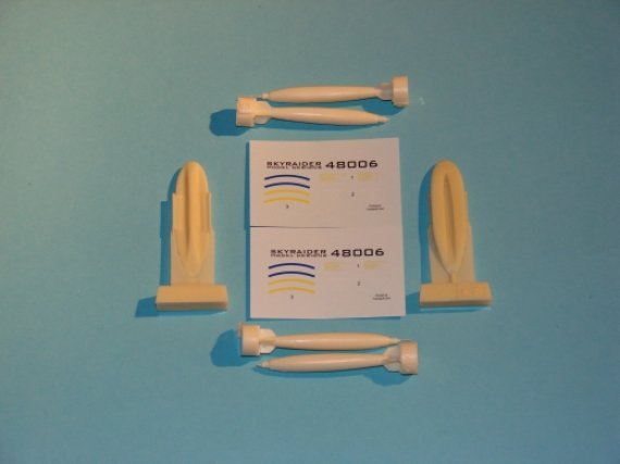 1/48 AUF-1 Dual Launcher & SAMP (M F-1CR/CT)