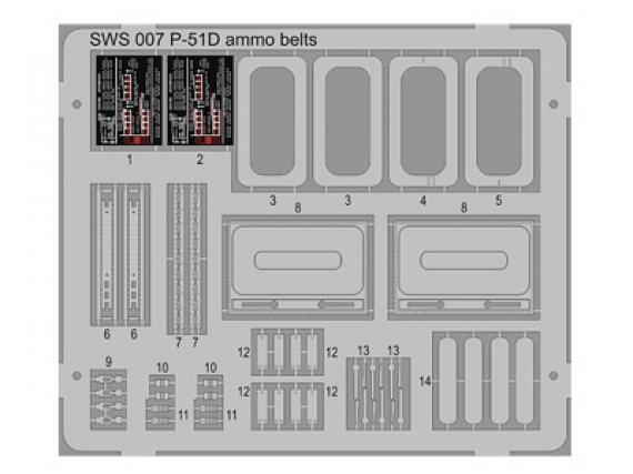1/32 North-American P-51D Mustang Gunbay