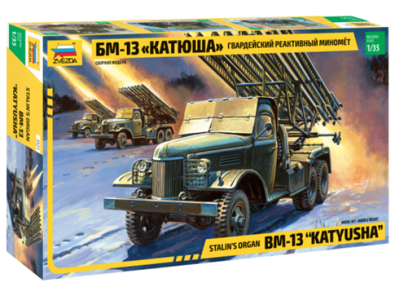 Zvezda Camion Lanciarazzi Katyusha Sovietico 1/35