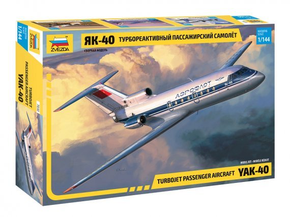 1/144 Yakolev Yak-40 Turbojet Passenger Aircraft