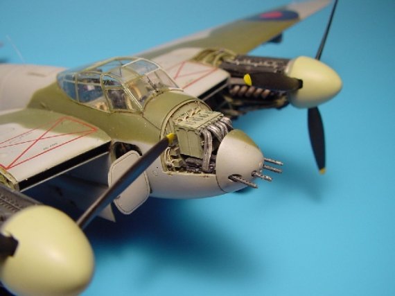 Aires Upgrade set: Mosquito FB Mk. VI gun bay