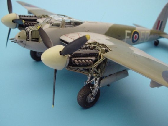 Aires Upgrade set: MOSQUITO FB Mk. VI/NF Mk. II engine set