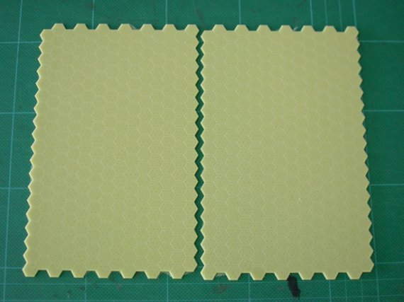 1/72 2x Swiss Hexagonal airfield plates