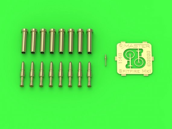 1/48 Spitfire Mk.I early Browning .303 with flash h.