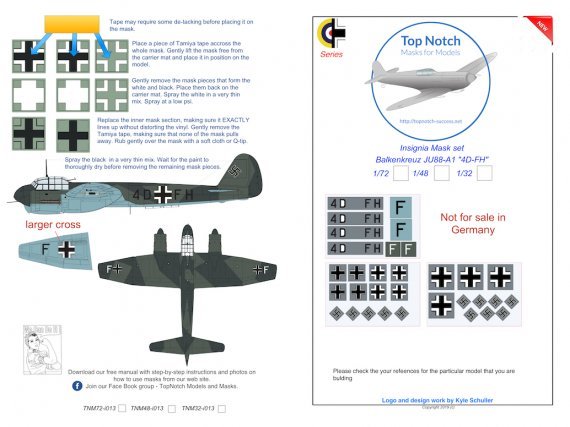 1/32 Junkers Ju-88A-1 Battle of Britain Balkenkreuz era