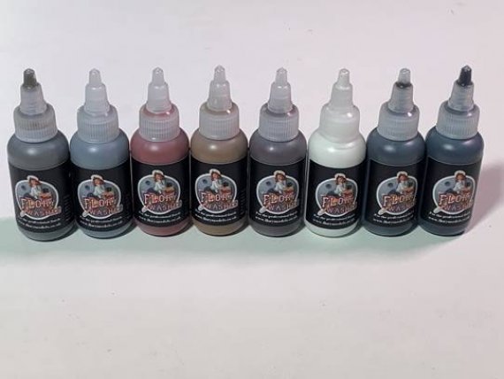 Thick Concrete Gray wash