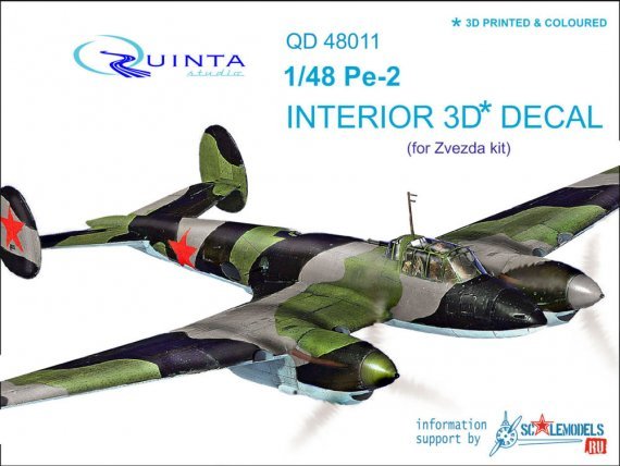 1/48 Pe-2 3D-Print & colour Interior