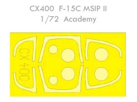 Mask 1/72 F-15C MSIP II (ACAD)