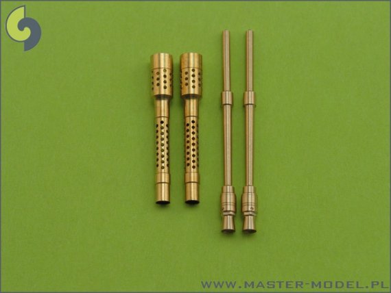 1/24 German aircraft mach.gun MG 131 barrels 2pcs