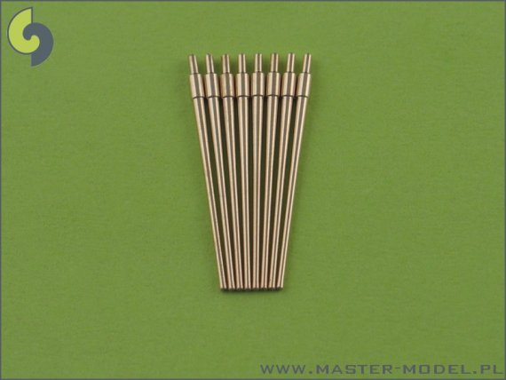 1/350 IJN Akizuki armament barrels 10cm/65 (8 pcs)