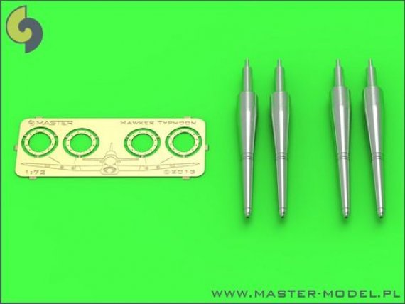 1/72 H.Typhoon Mk IB late cannons w/ cover.barrels