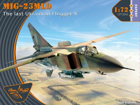1/72 Mikoyan MiG-23MLD The last Ukrainian Flogger-K Expert kit