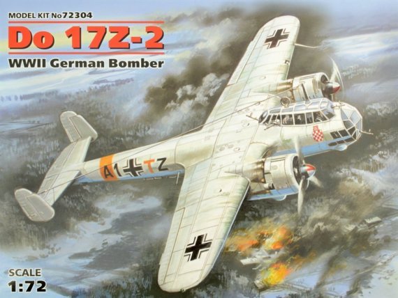 1/72 Dornier Do 17Z-2 WWII German Night Fighter