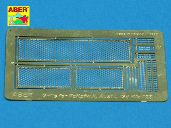 1/35 Grilles for Pz.Kpfw.II Luchs German Sd.Kfz.123