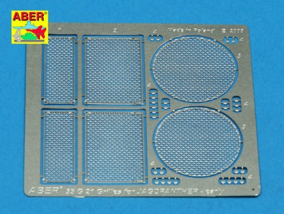 1/35 Grilles for Jagdpanther Ausf.G1 early for Dragon