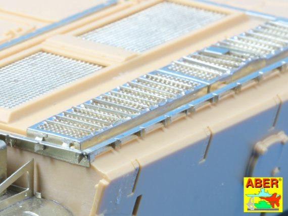 1/35 Grilles for Russian tank T-55 also Israeli Tiran 5