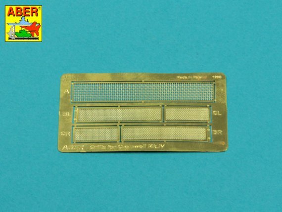 1/35 Grilles for Cromwell Mk.IV & Centaur C.S. Mk.IV