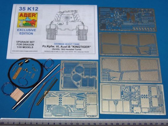 1/35 Pz.Kpfw.VI King Tiger Sd.Kfz.182 Henschel for Dragon