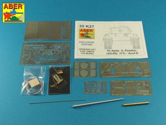 1/35 Pz.Kpfw.V Ausf.D Panther upgrade set