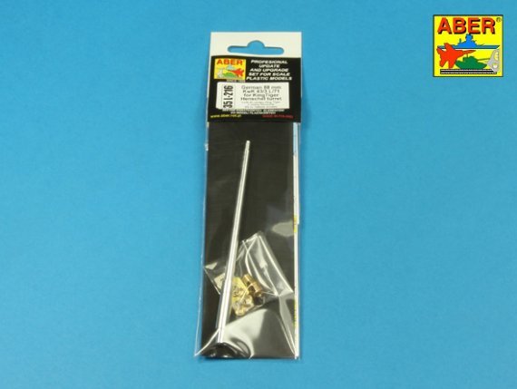 1/35 King Tiger Henschel Turret. Barrel for German Kw.K 43