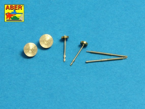 1/35 Set of 2 barrels for Soviet tank 7,62mm DT machine gun