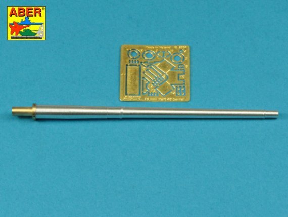 1/35 Barrel for German 75mm PaK 40 gun without muzzle brake