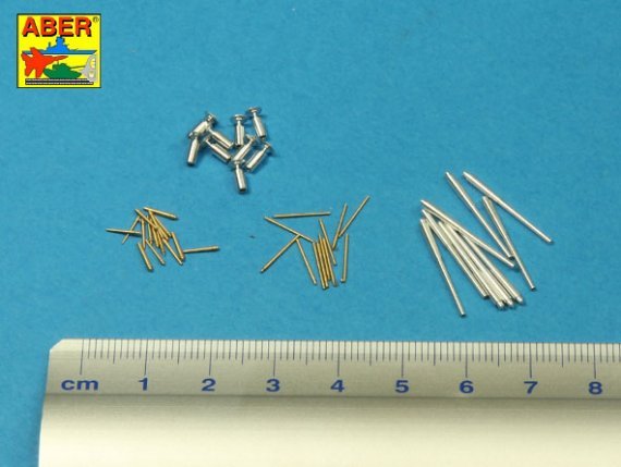 1/700 Set of gun barrels for the Italian Battleship family