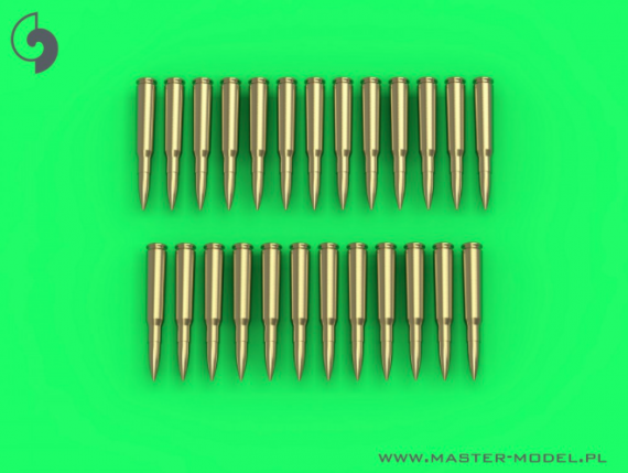 1/35 Browning .50 caliber cartridges