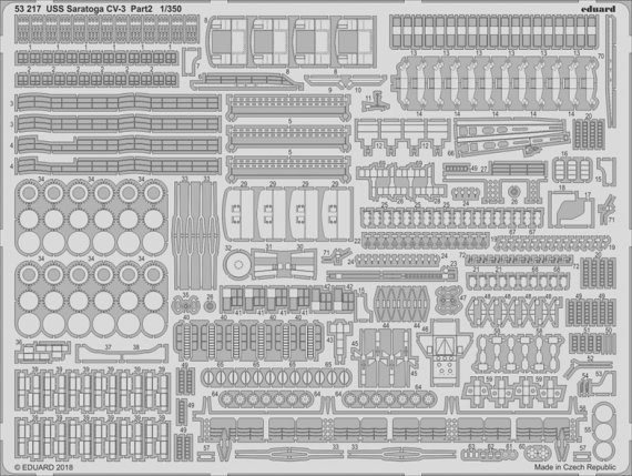 SET 1/350 USS Saratoga CV-3 part 2
