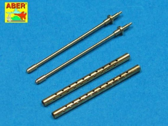 1/32 Set of 2 U.S. cal.50 12,7mm standard barrels for M2