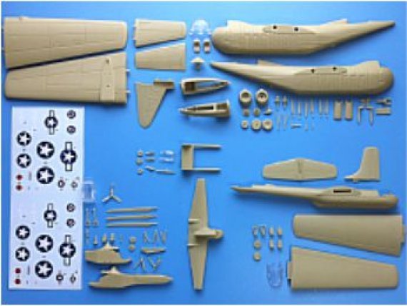 1/144 Budd RB-1 / C-93 Conestoga The first stainless steel cargo