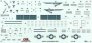 Decals F-14 Tomcat Low Visibility Data 1/32 image 2