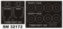 1/32 Hawker Tempest Mk.V masks