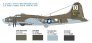 1/72 Boeing B-17F Flying Fortress Super Decals Sheet For 5 Versi image 5