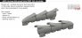 Brassin 1/48 Hurricane Mk.II exhaust fishtail