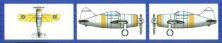 Trumpeter Fighters Brewster F2A 1/700 x24 Trumpeter Fighters Brewster F2A 1/700 x24