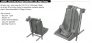 Brassin 1/48 F4U-1A seat with integral belts PRINT