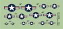 1/144 US Insignia, current, 2 sets image 1