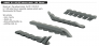 Messerschmitt Bf-110C/Bf-110D/Bf-110E exhaust stacks 1/48