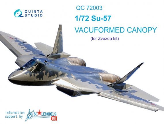 1/72 Vacu canopy for Su-57