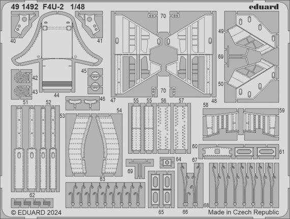 1/48 SET F4U-2 for Hobby Boss