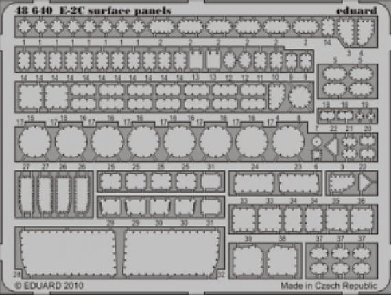 1/48 E-2C surface panels (KIN)