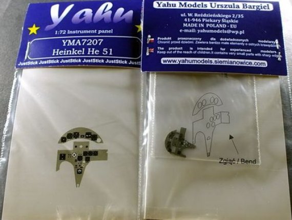 1/72 Heinkel He 51A-1/He 51B-2 cockpit, pre-assembled version