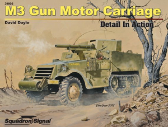 M3 Gun Motor Carriage Detail in Action